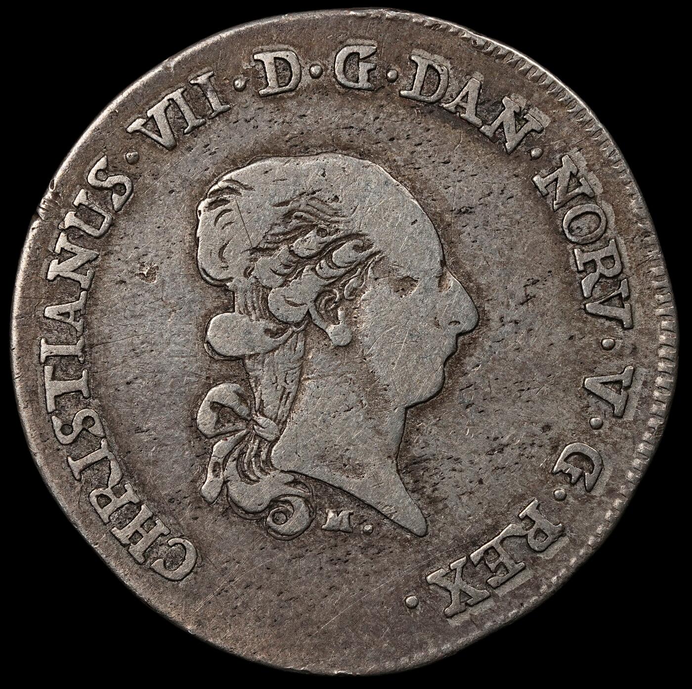 修遠堂世界钱币第九十七期 1789 年石勒苏益格 - 荷尔斯泰因1/3  SPECIEDALER银币 9.43g