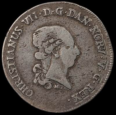 修遠堂世界钱币第九十七期 - 1789 年石勒苏益格 - 荷尔斯泰因1/3  SPECIEDALER银币 9.43g