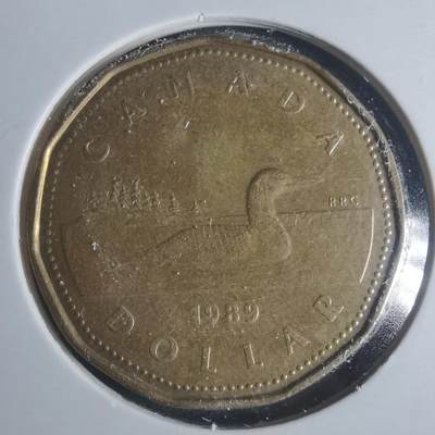 沼泽如烟--第931场 - 加拿大1989年一元