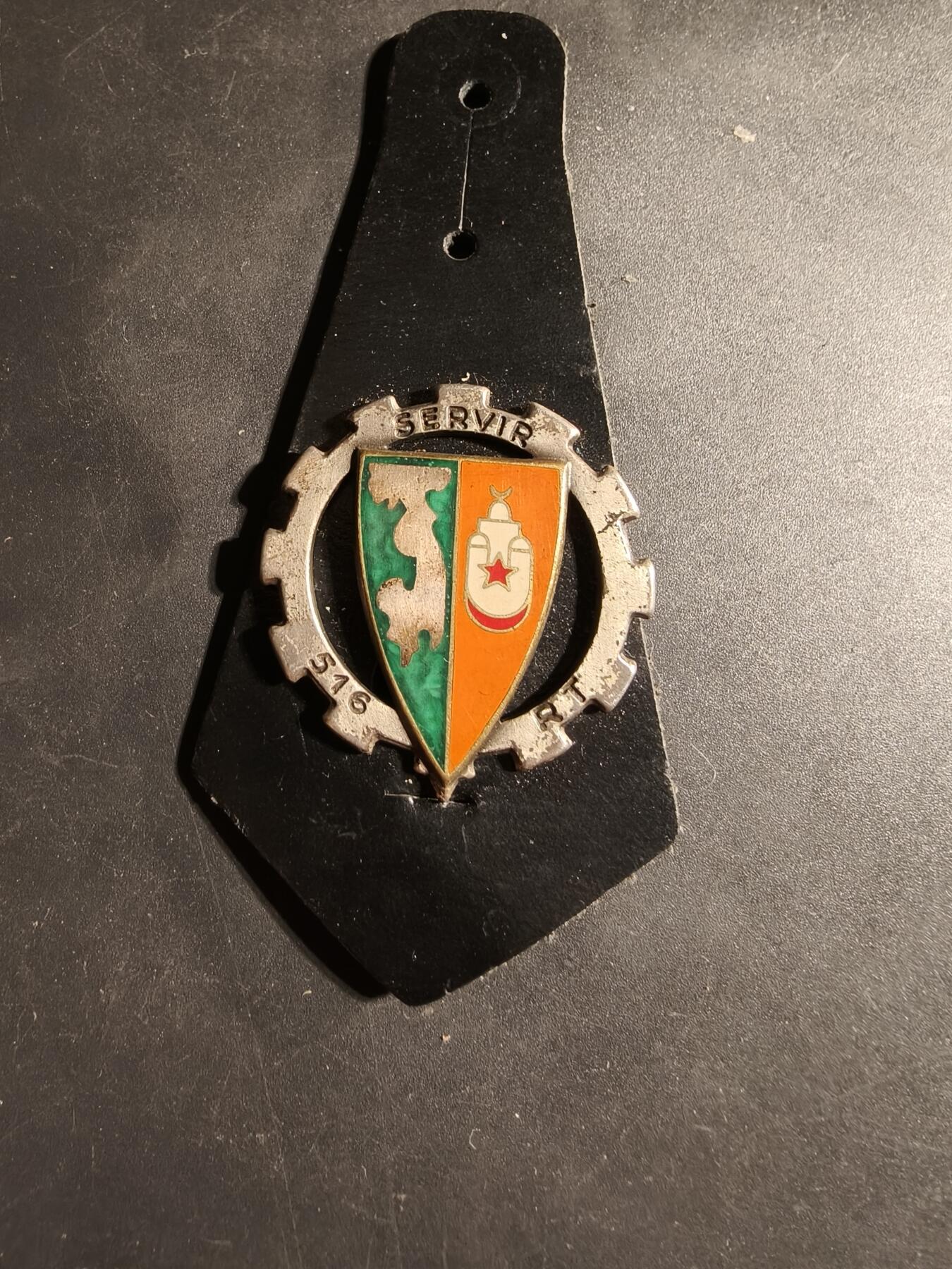 老王徽章第169期 法国陆军第516运输团证章