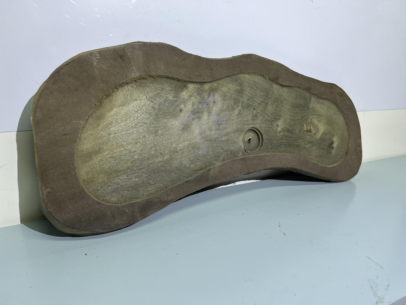 零元拍：C1 金丝楠 茶盘，尺寸约：570/230/190/厚35MM，满果香，满金丝满水波，未上漆上蜡