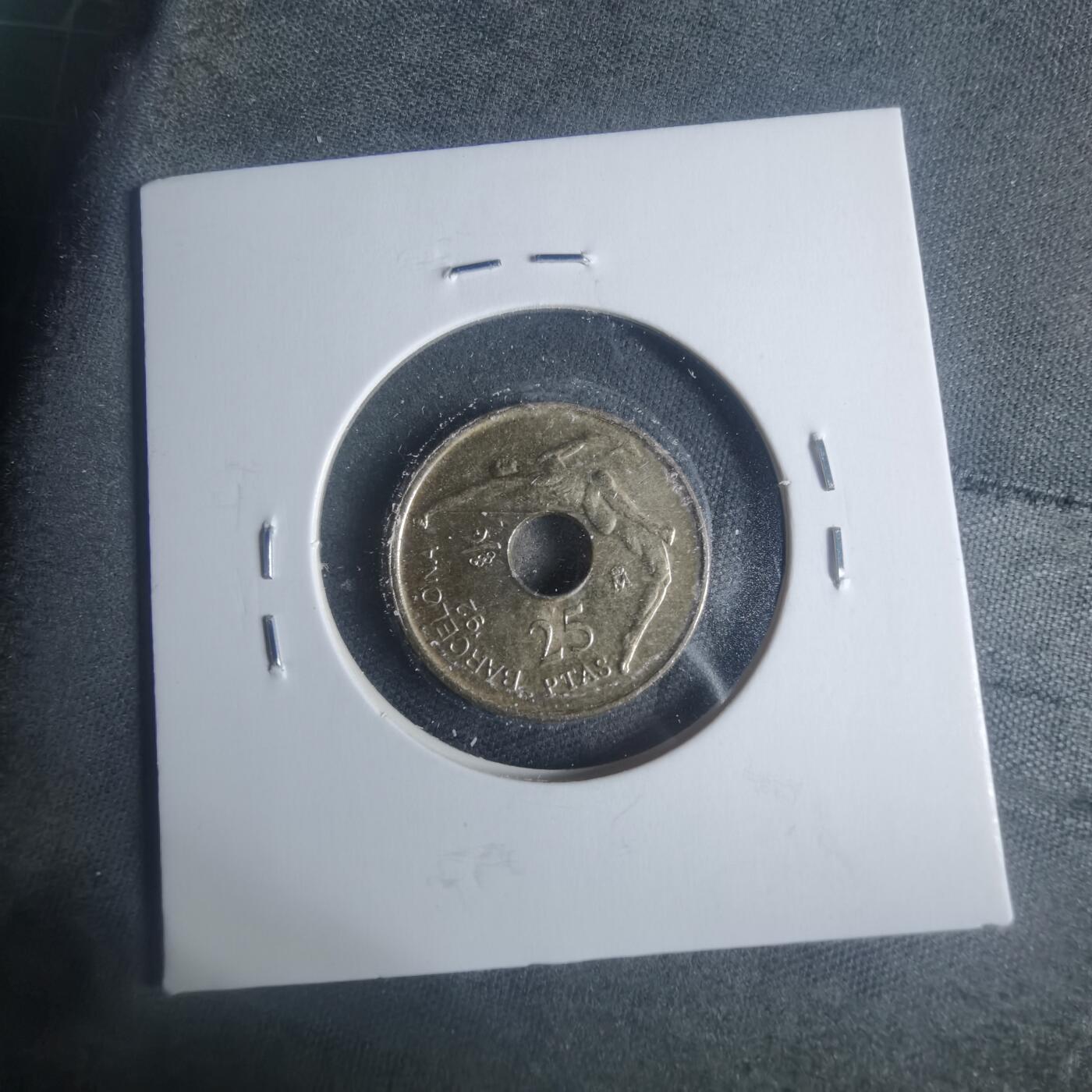 沼泽如烟--第931场 西班牙1991年25比塞塔