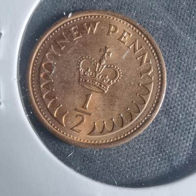 沼泽如烟--第931场 - 英国1980年半便士