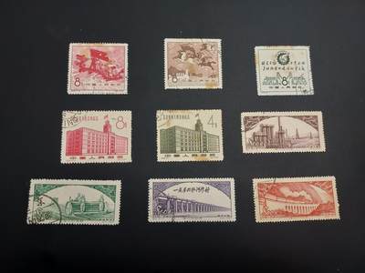 博彦收藏  TM 12月20日 8点 邮票专场 全场包邮 - 老纪特 盖销/信销 3套 个别瑕疵，大部分上品