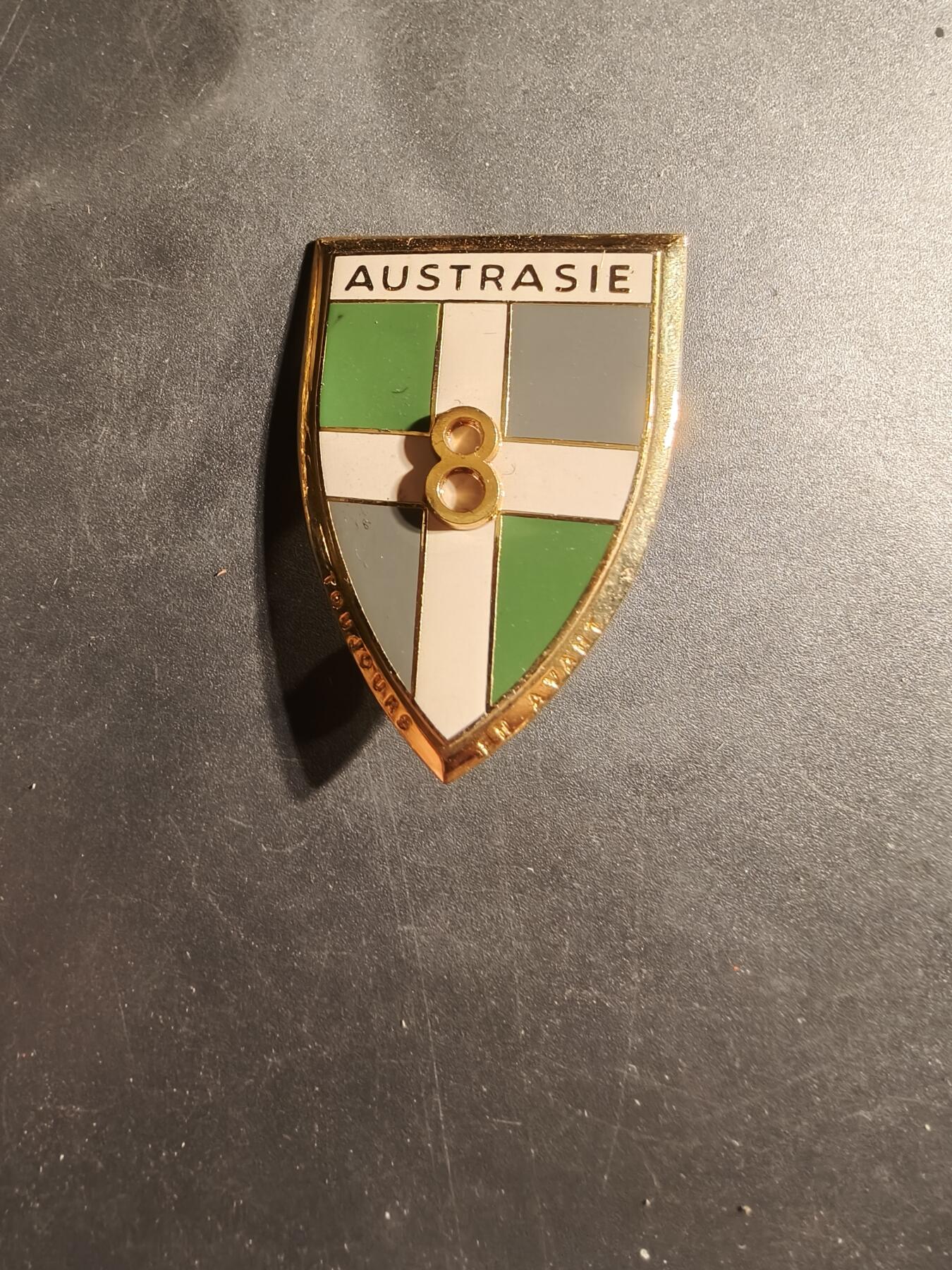 老王徽章第169期 法国陆军第8步兵团证章