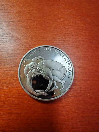 长老汇蛇年精选第八十一场拍卖 - 2011德国蒂尔的恶作剧500周年10欧元铜镍币，更正