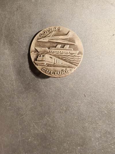 老王徽章第169期 - 法国铁路运输业工会纪念章