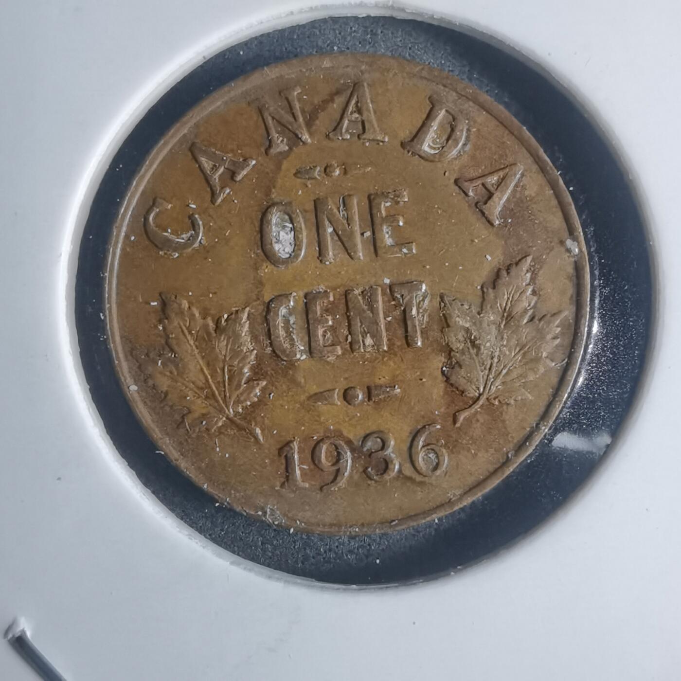 沼泽如烟--第932场 加拿大1936年一分