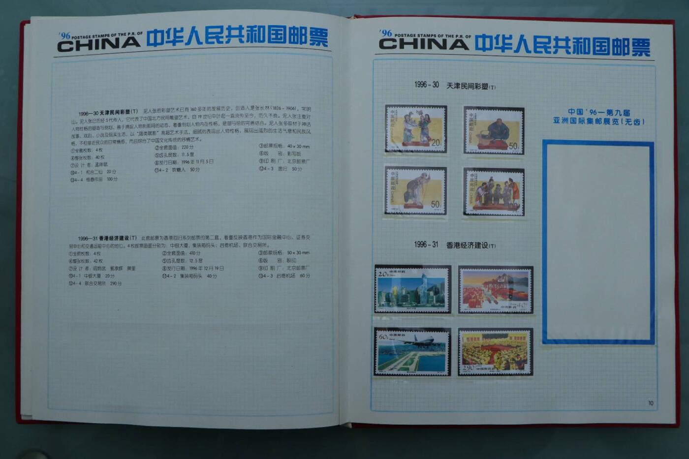 【淘币小摊】限时拍第八百三十拍  散币纸币邮票场  满百包邮可预留两周  周一统一发货   邮政1996年年票