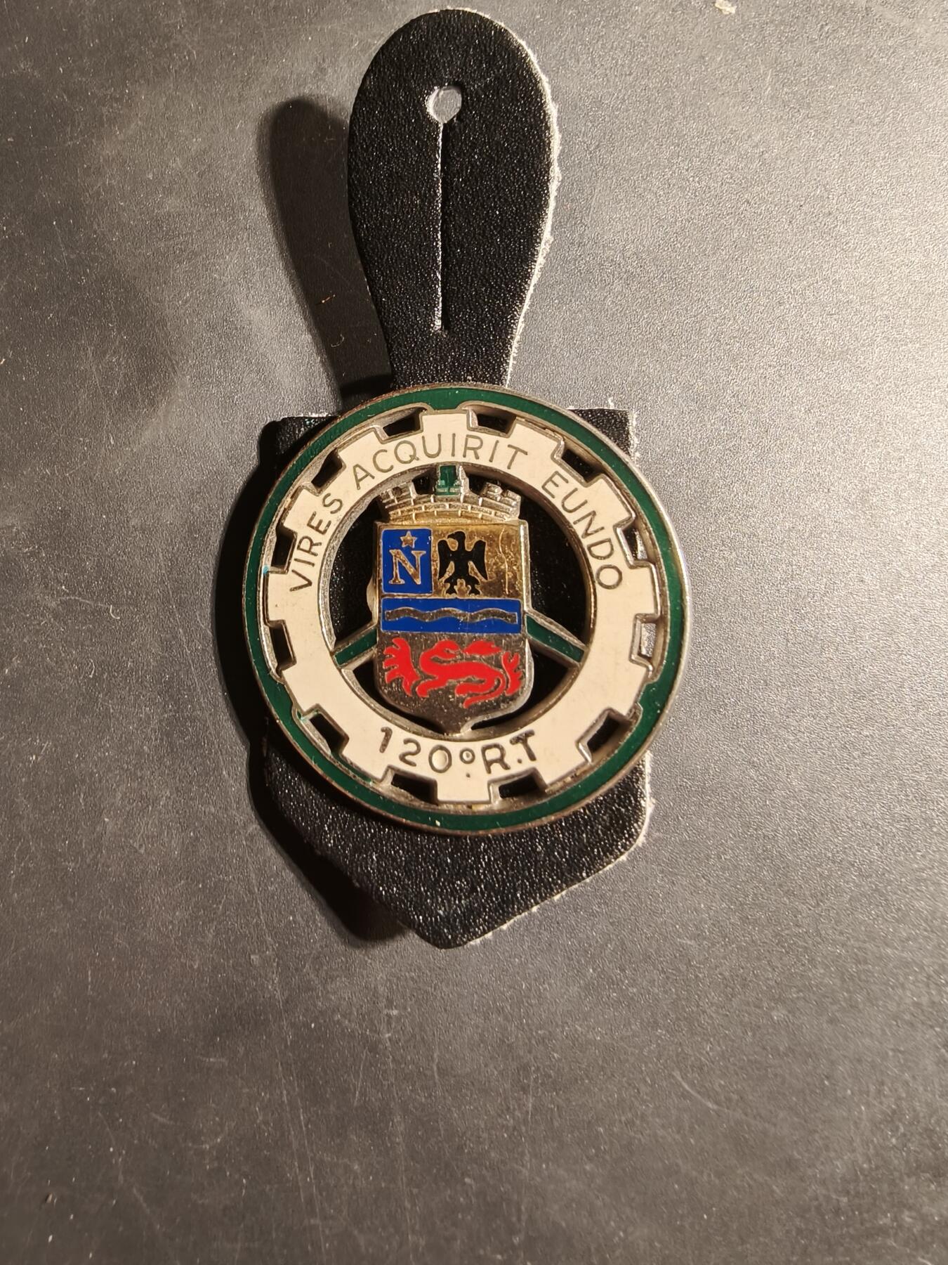 老王徽章第169期 法国第120运输团证章