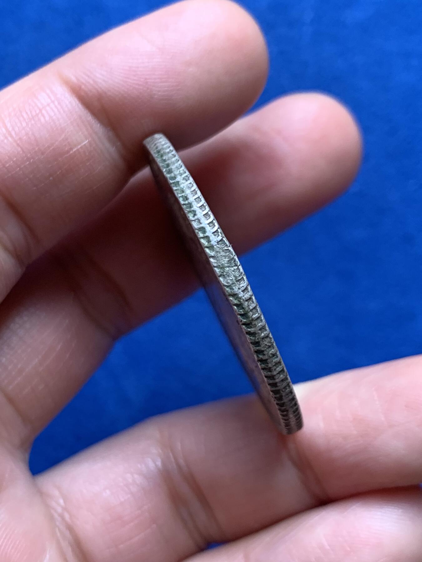 《竞宝斋》第447场 周日，周一，2场连拍 （全场包邮） 墨西哥1892 ZS FZ版 8R鹰洋银币 好品相带光