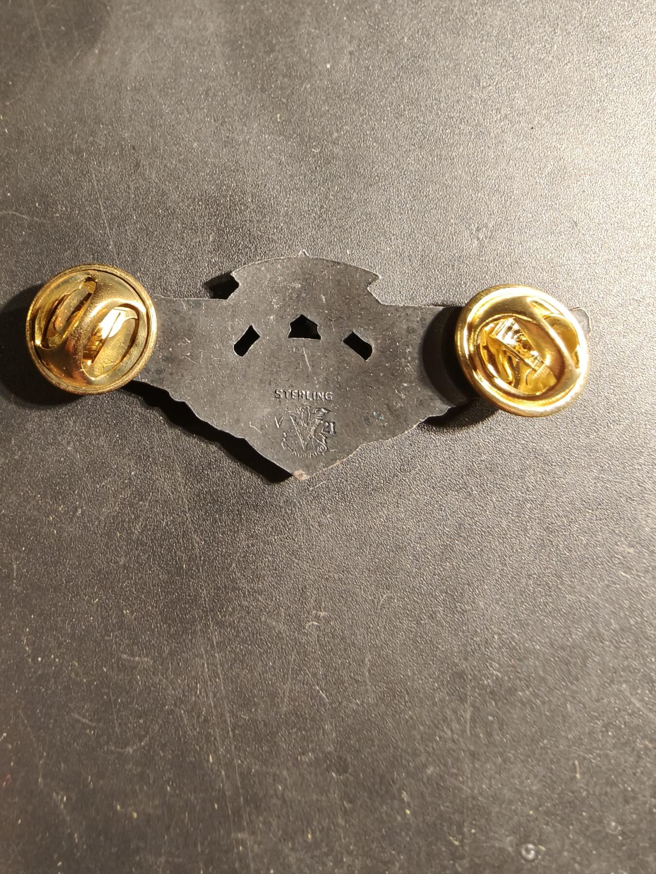 老王徽章第169期 美国空军军医高级技能章    925银    2英寸