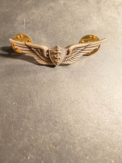 老王徽章第169期 - 美国空军军医技能章    925银     费城造    2英寸