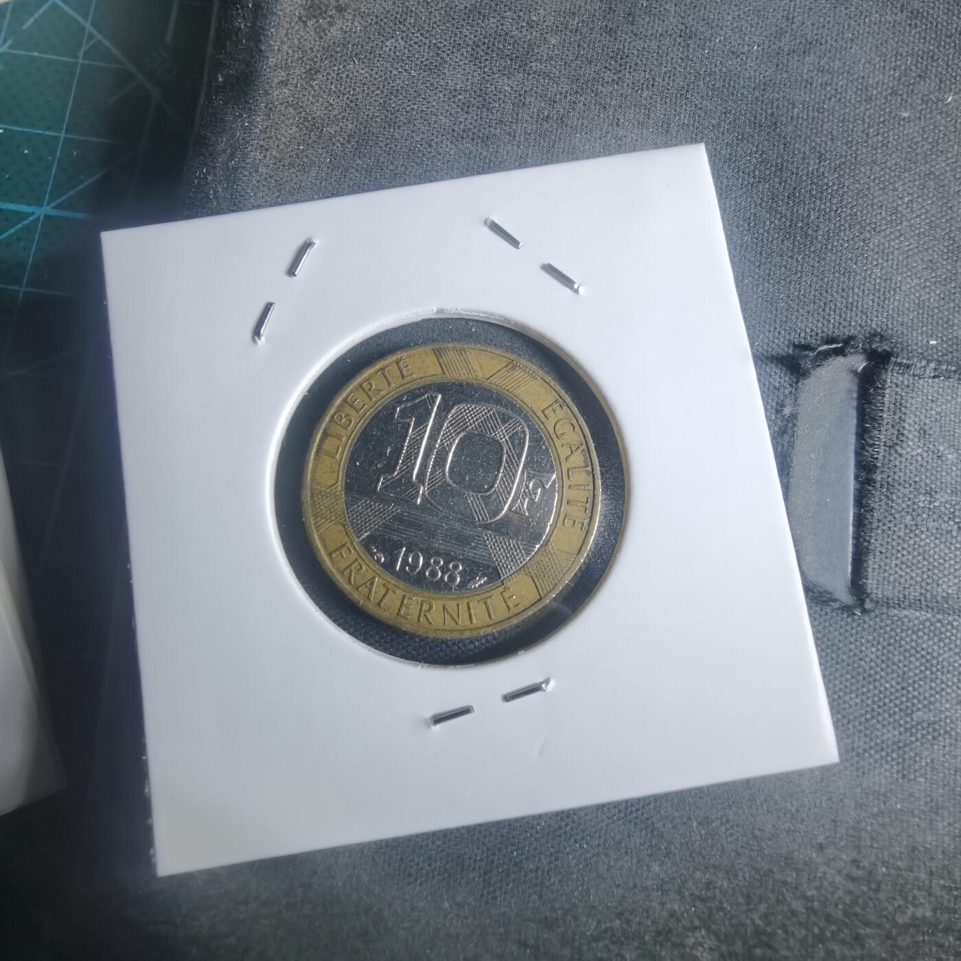 沼泽如烟--第932场 法国1988年10法郎