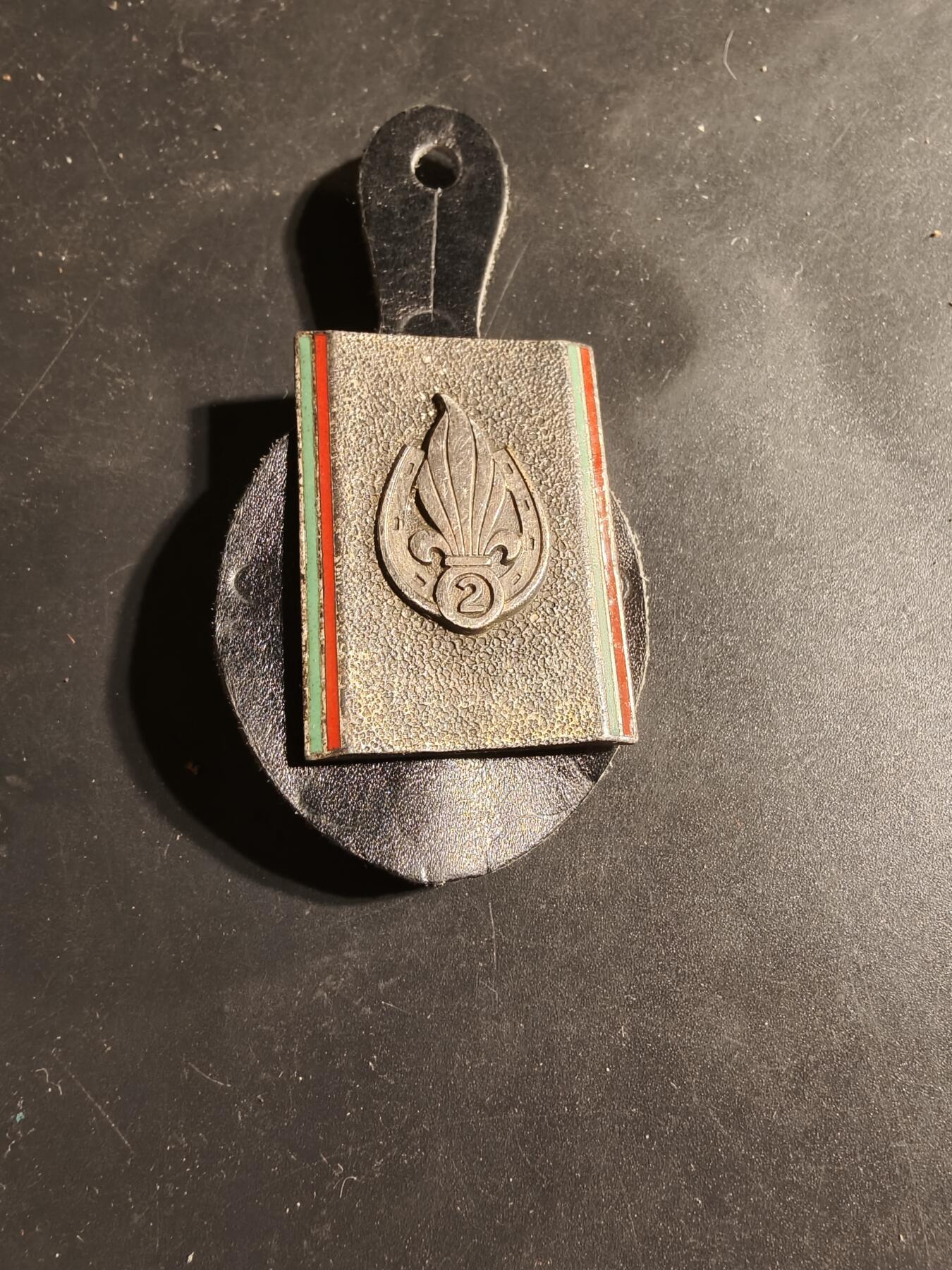 老王徽章第169期 法国外籍军团第2步兵团证章
