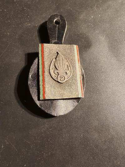 老王徽章第169期 - 法国外籍军团第2步兵团证章