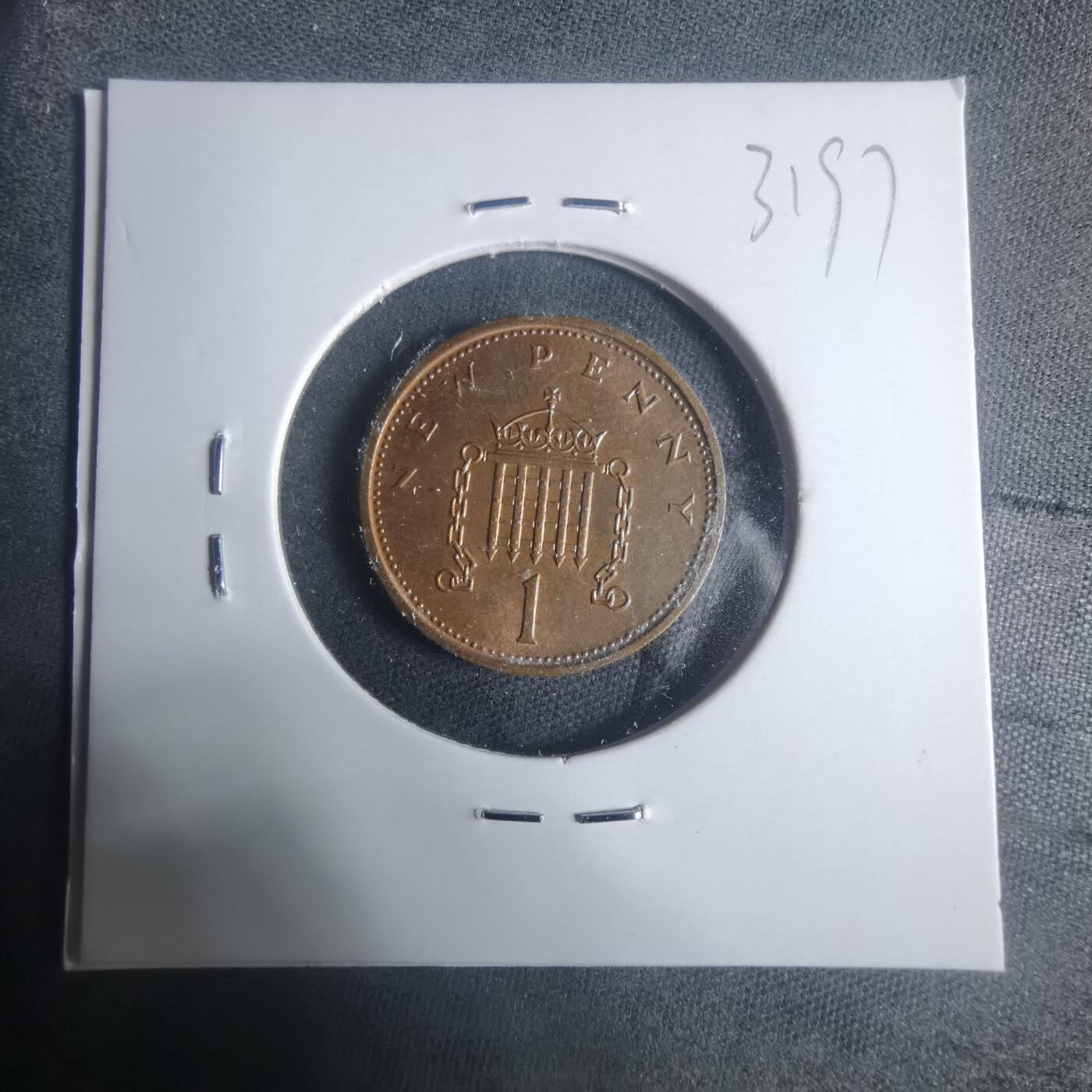 沼泽如烟--第931场 英国1978年1便士