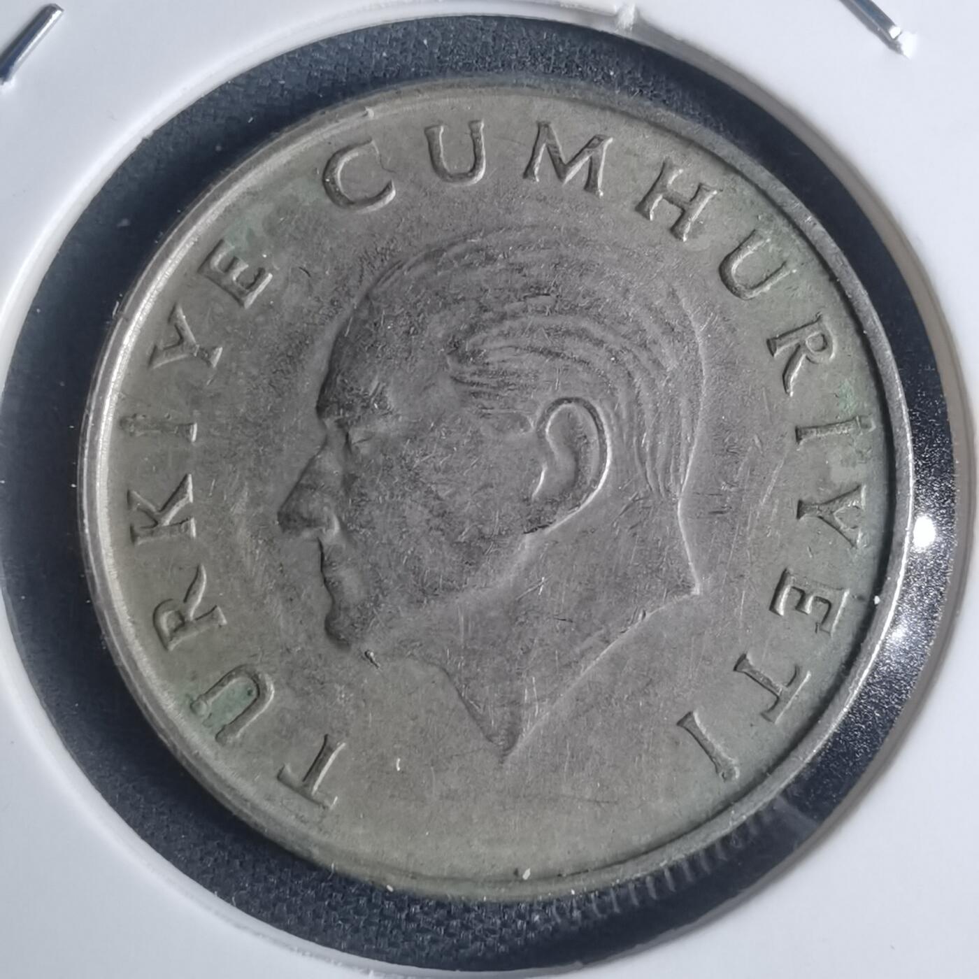 沼泽如烟--第932场 土耳其1986年50里拉