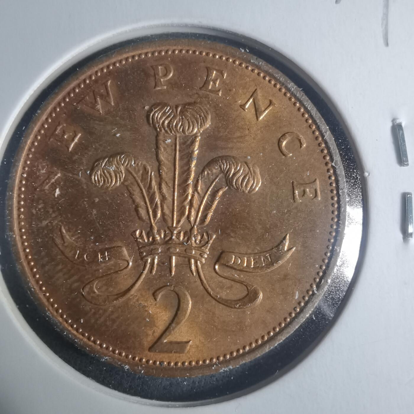 沼泽如烟--第931场 英国1980年2便士