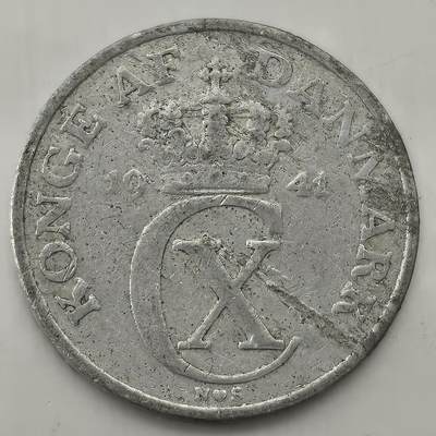 Krab外币市集Vol.26 - 丹麦1941年2欧尔