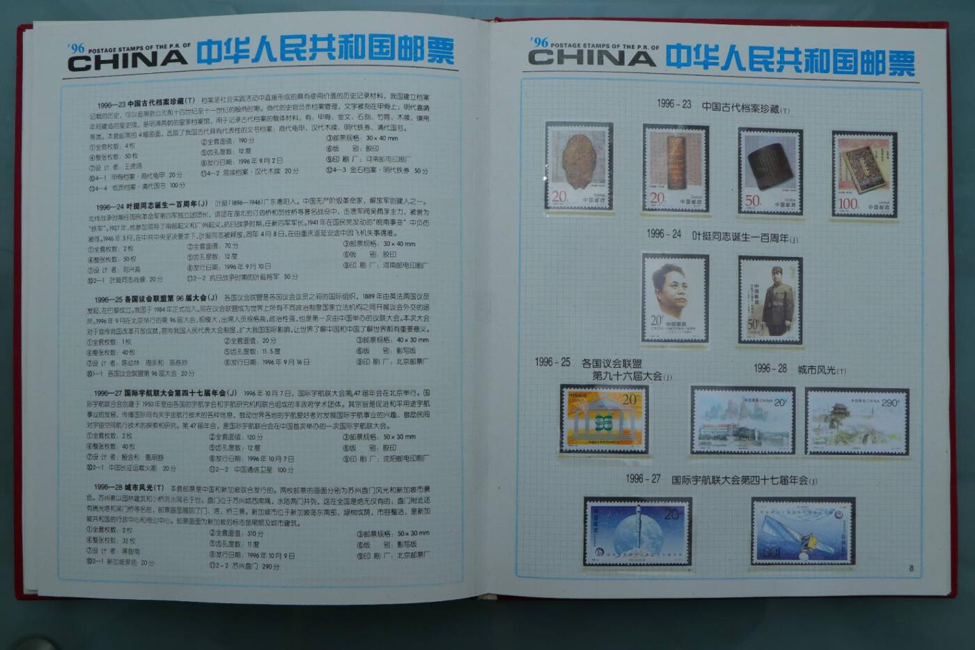 【淘币小摊】限时拍第八百三十拍  散币纸币邮票场  满百包邮可预留两周  周一统一发货   邮政1996年年票