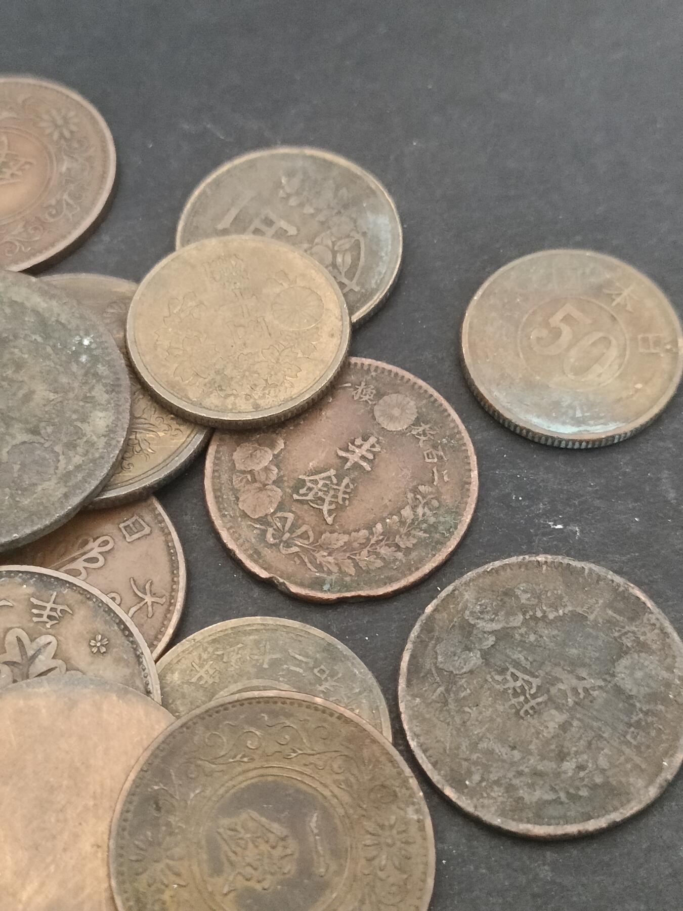 猩哥外币小铺➨【第209场】 日本铜币25个