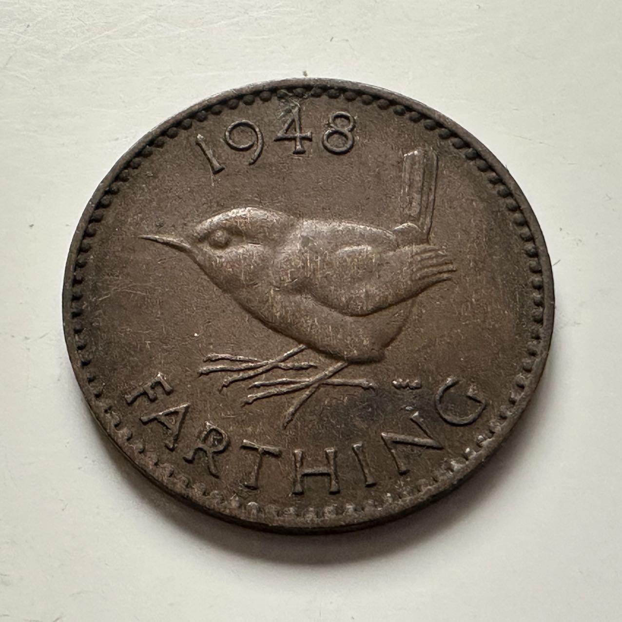 🌹外币初藏🌹🐯2025年第141场  每周二四六晚8️⃣点 接代拍 英国1948年一法新