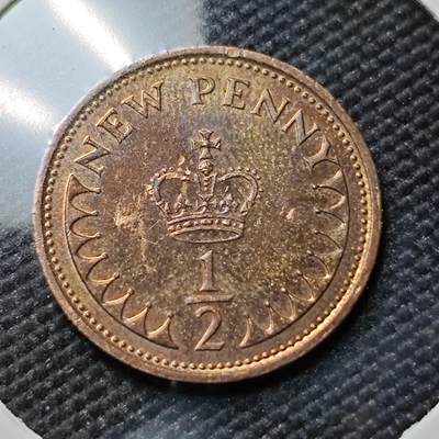 KK钱币收藏小铺 第380期  2月预留时间 周末发货 -  1971英国半便士精制