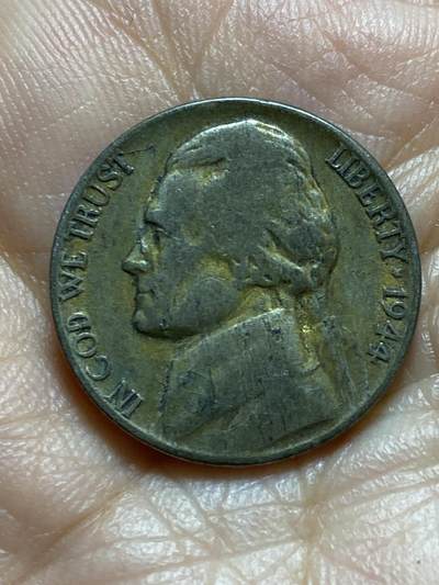 2025年第一百三十七场(总第一百六十三场）外国好品散币场(免佣金) - 美国🇺🇸1944年5分银币(杰斐逊5分第二版，P标，费城造，350银)