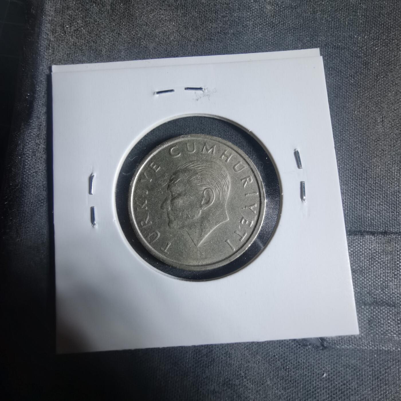 沼泽如烟--第933场 土耳其1998年1万里拉