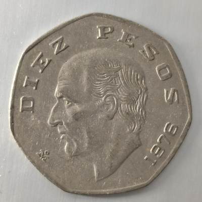 Krab外币市集Vol.26 - 墨西哥1976年10比索