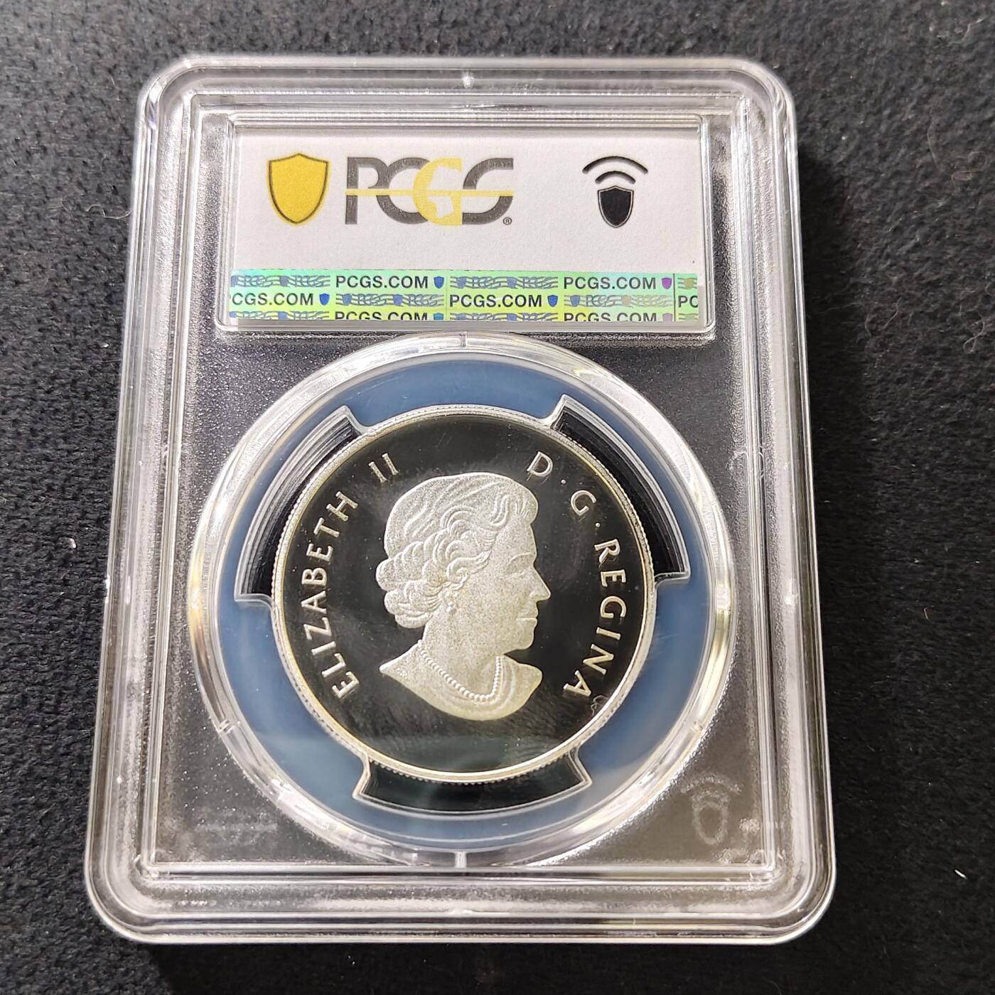 【全场包邮】纯粹捡漏拍487场（免费代拍第24场） 【收藏级·冠军分】加拿大2015年10元女足世界杯扑救精制纪念银币-PCGS PR69 DCAM