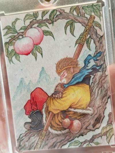 昆仑万象，手绘原稿限时拍场 - 昆仑万象 悟空西行 手绘卡