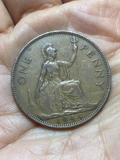 2025年第一百三十七场(总第一百六十三场）外国好品散币场(免佣金) - 英国🇬🇧1944年1便士(乔治六世第一版)