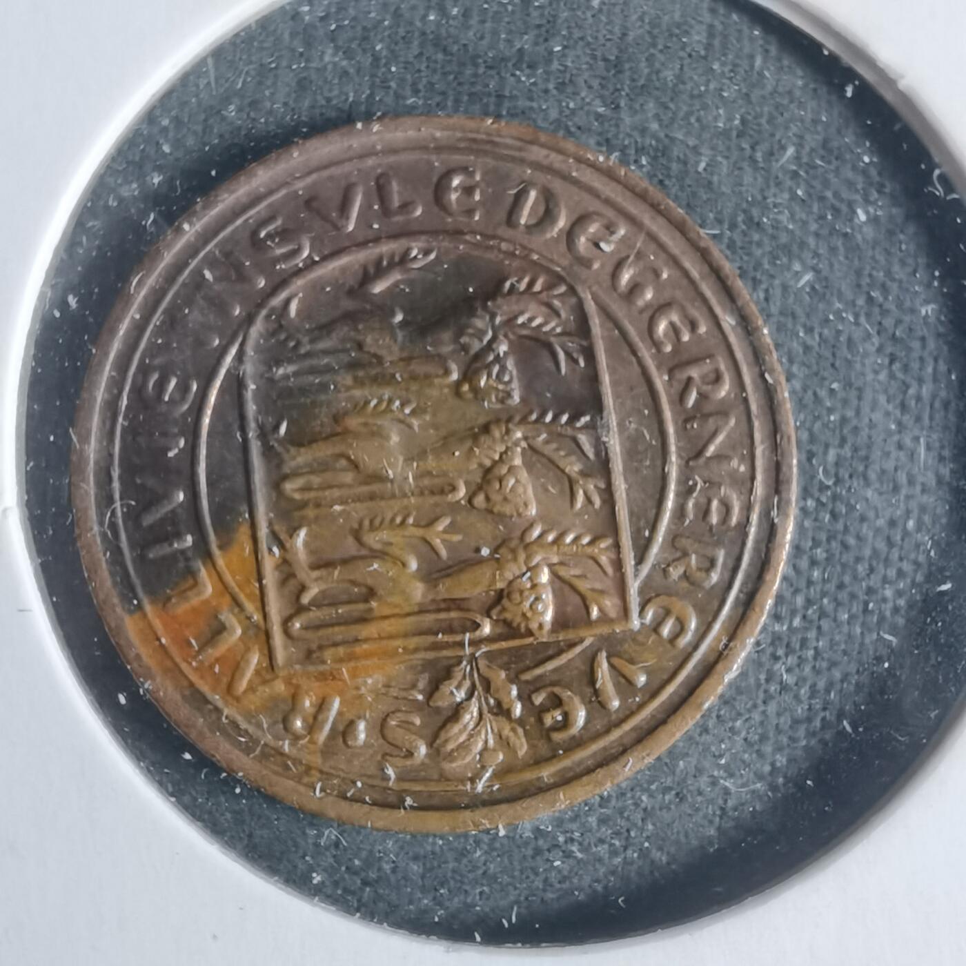 沼泽如烟--第933场 根西1971年1便士