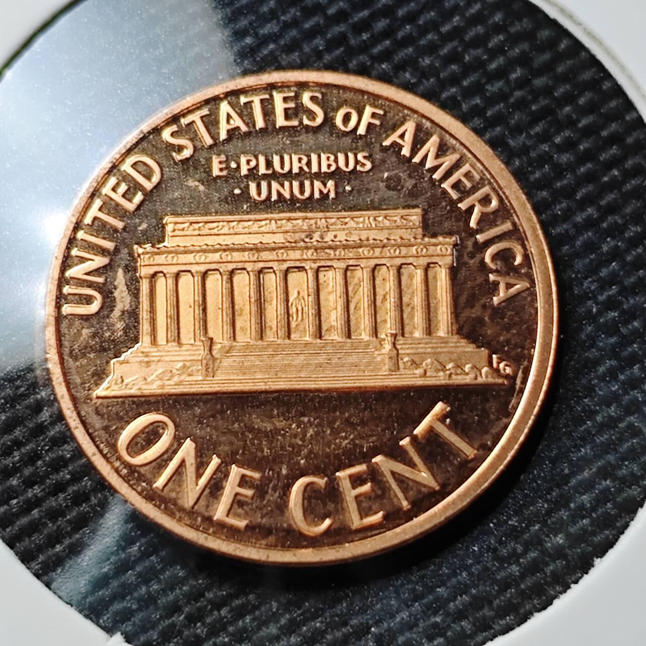 KK钱币收藏小铺 第380期  2月预留时间 周末发货  1997美国1分精制币