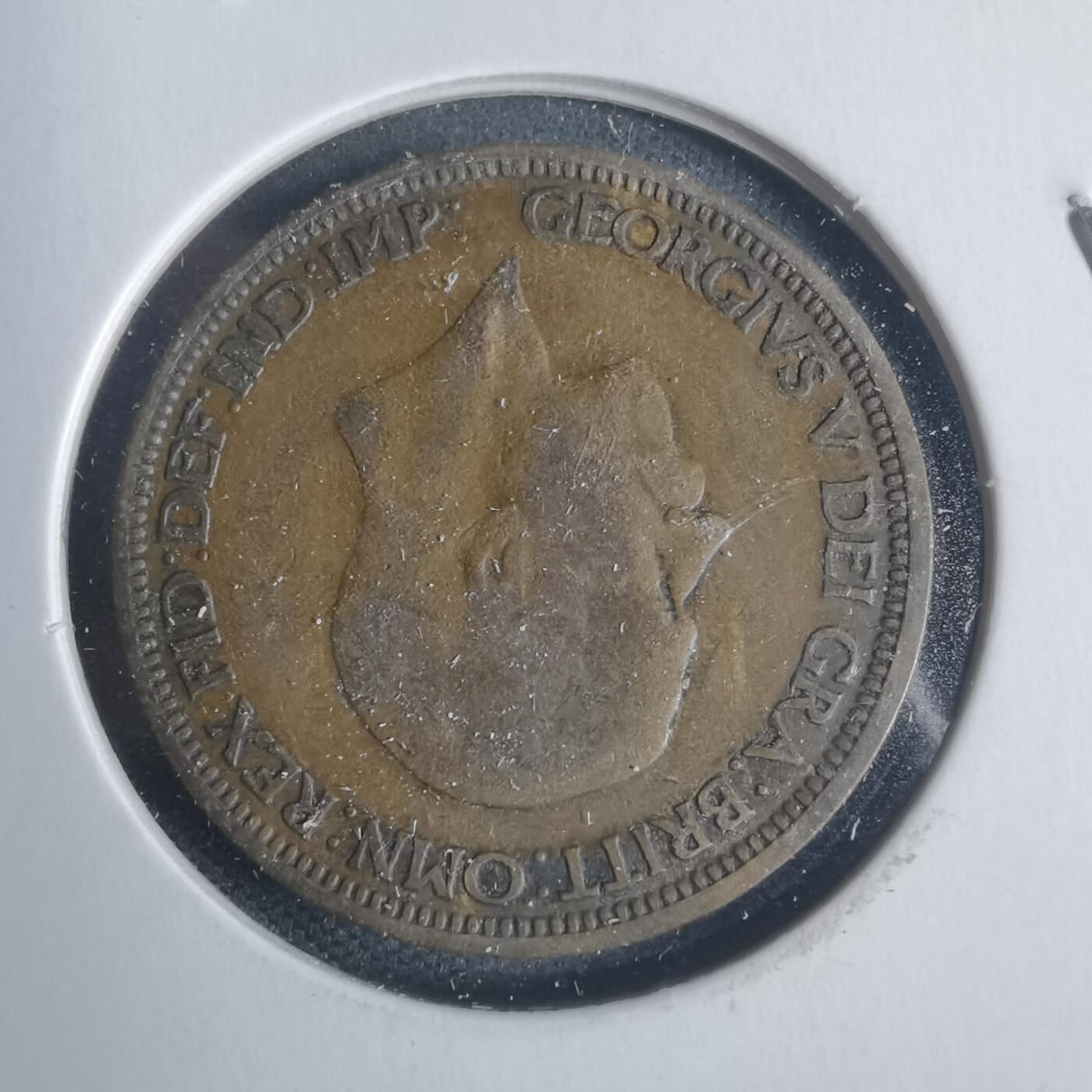 沼泽如烟--第933场 英国1931年半便士