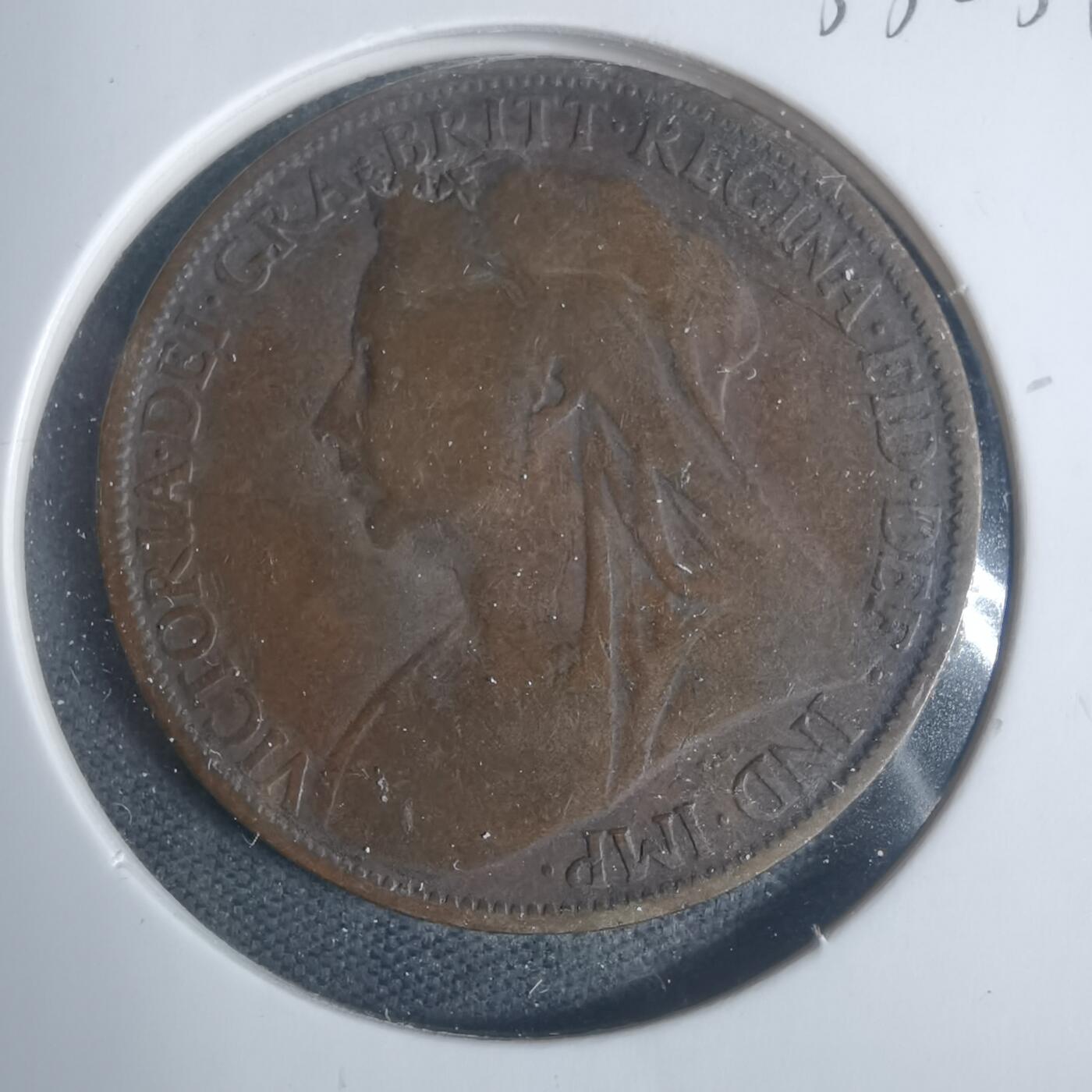 沼泽如烟--第933场 英国1900年1便士