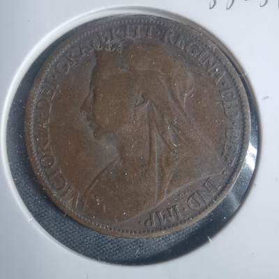 沼泽如烟--第933场 - 英国1900年1便士