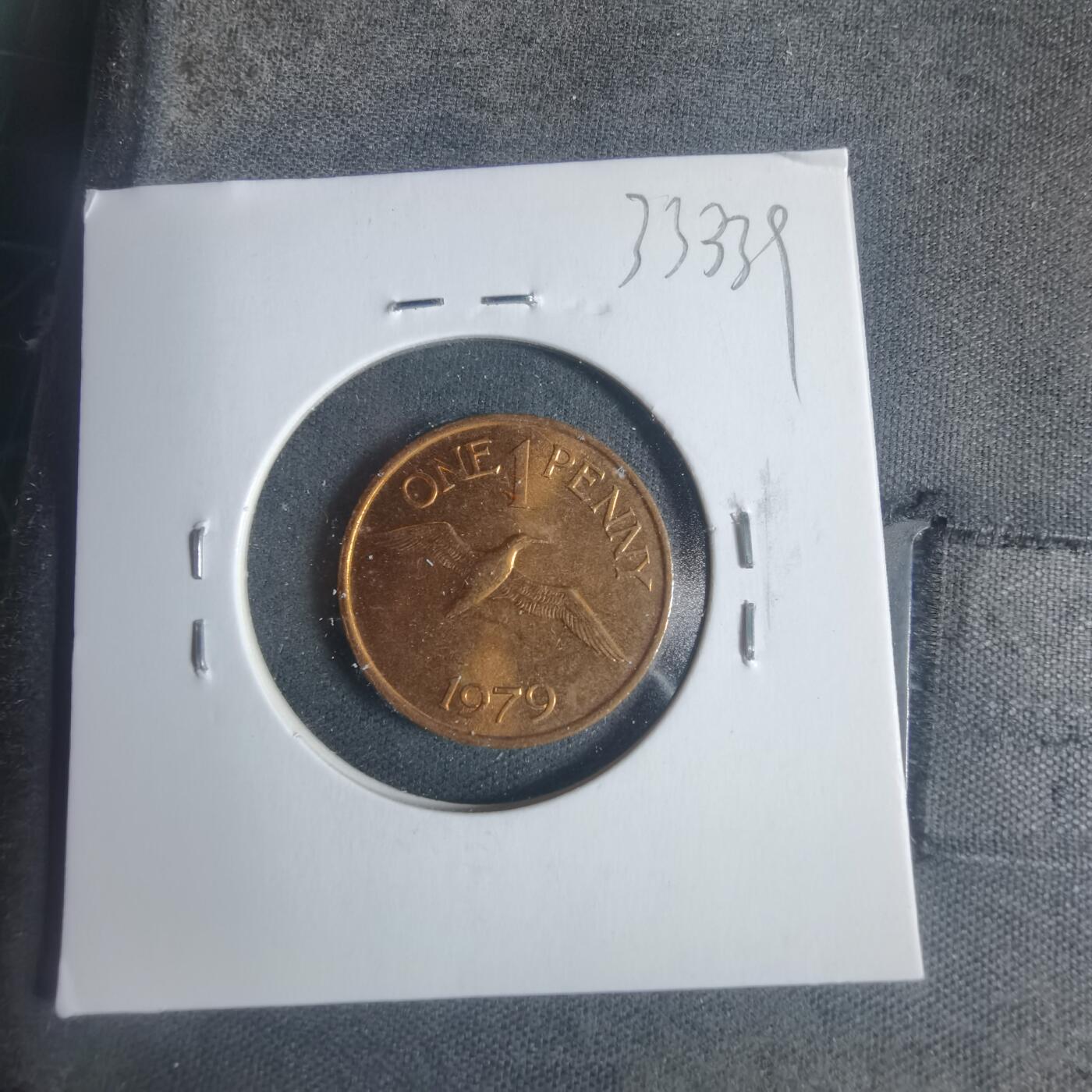 沼泽如烟--第933场 根西1979年1便士