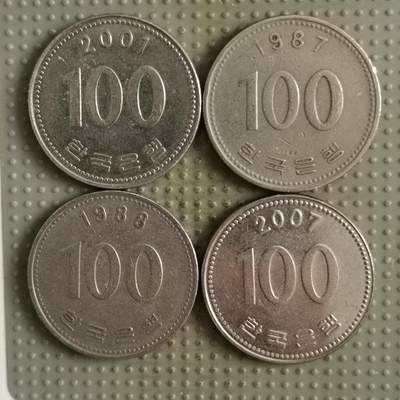 2025年第139场各国散币拍卖（总第139场） - 韩国100韩元4枚