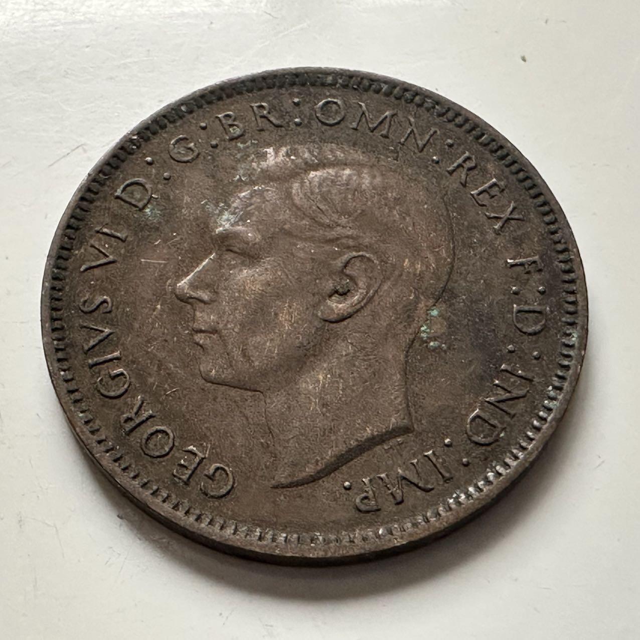 🌹外币初藏🌹🐯2025年第141场  每周二四六晚8️⃣点 接代拍 英国1948年一法新