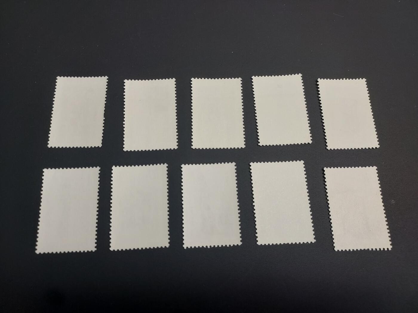 博彦收藏  TM 12月20日 8点 邮票专场 全场包邮 T69 新票10枚，4分弱齿 正常色差 近全品