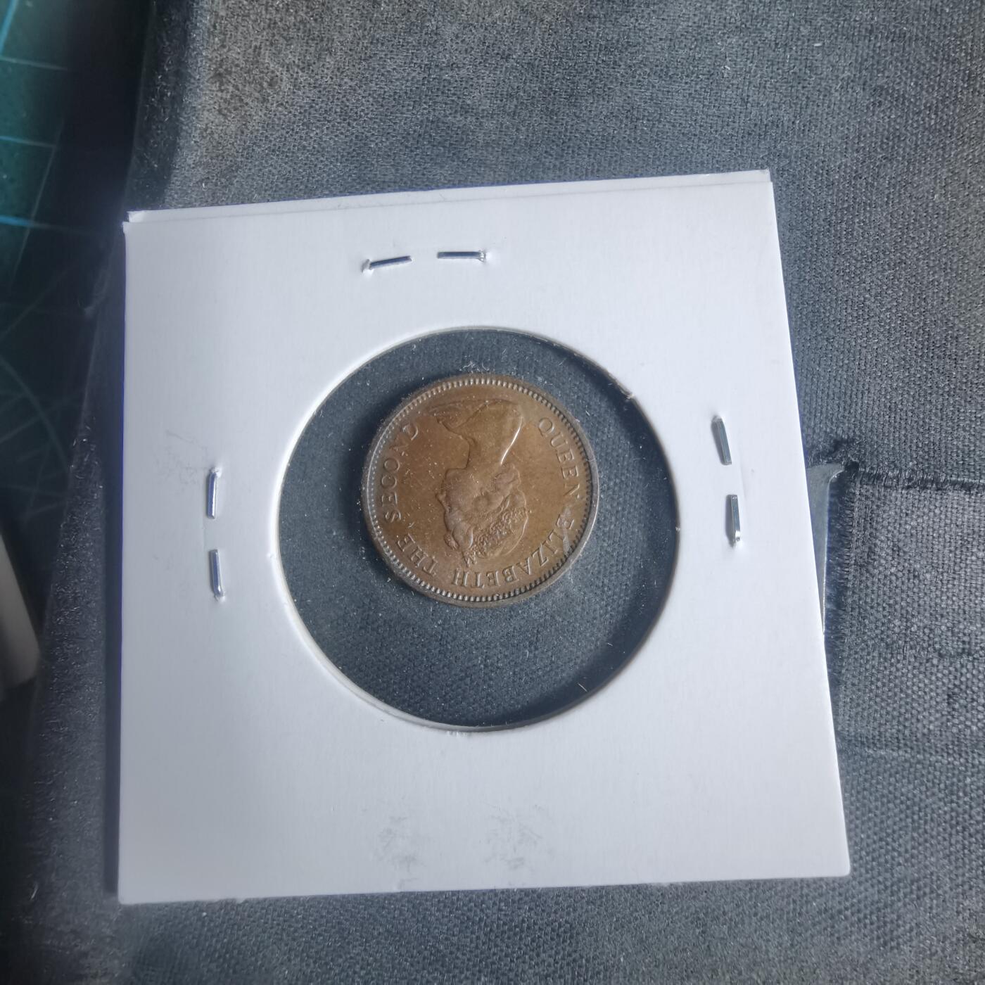 沼泽如烟--第933场 泽西1971年半便士