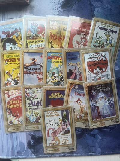 【随心含颖卡拍52期】卡游/集卡社/卡卡沃 抽卡机专场拍卖【无佣金】 - 集卡社 迪斯尼海报卡 16张