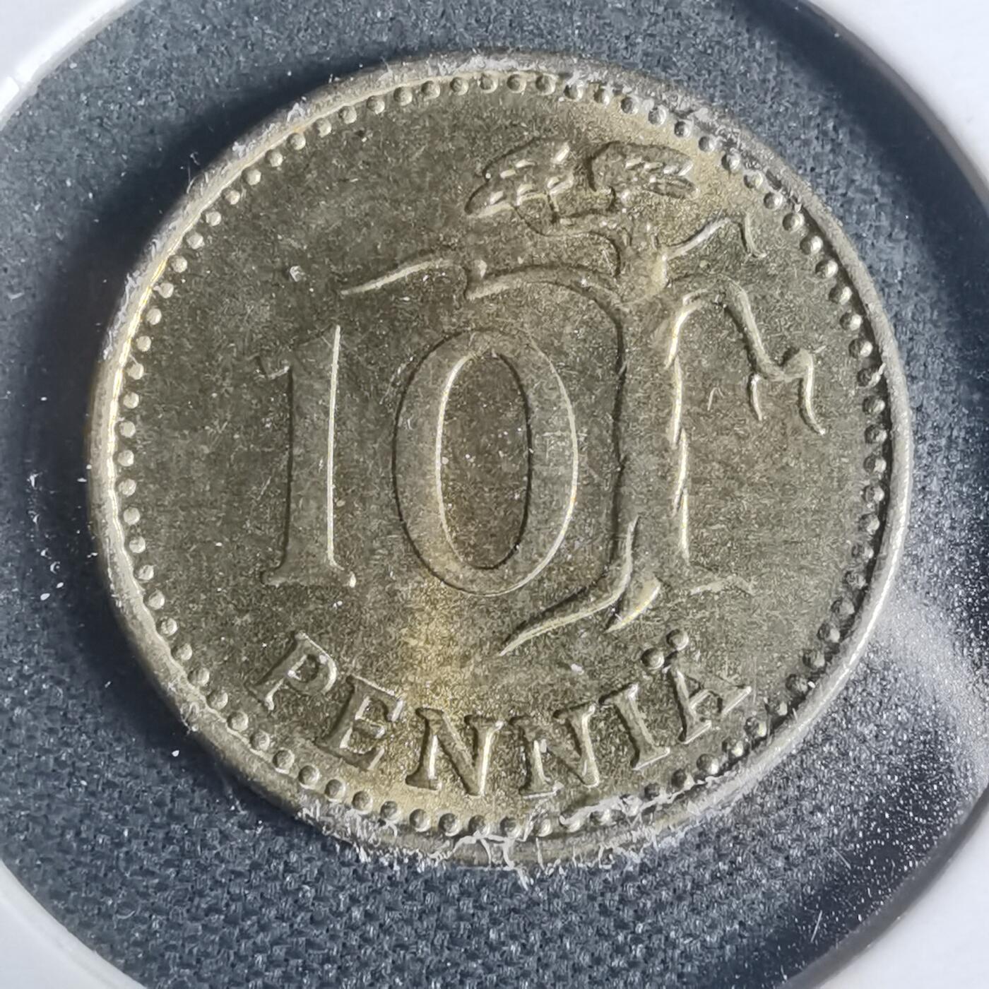 沼泽如烟--第933场 芬兰1980年10芬尼