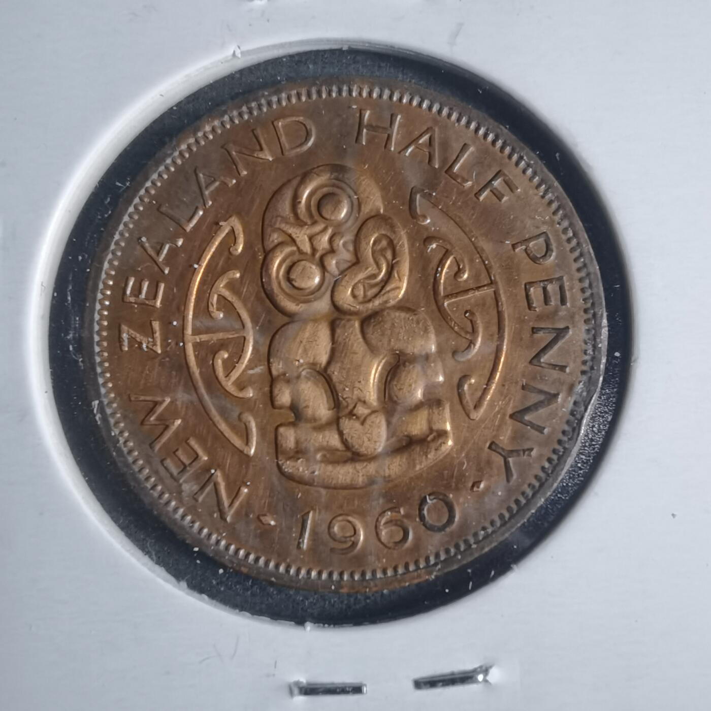 沼泽如烟--第933场 新西兰1960年半便士