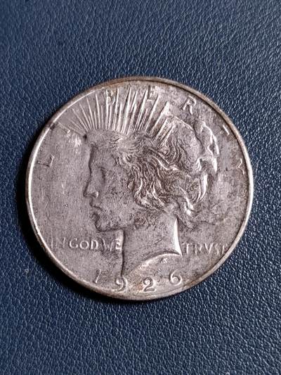 1926年美国D版自由女神/和平鹰一美元银币 - 1926年美国D版自由女神/和平鹰一美元银币