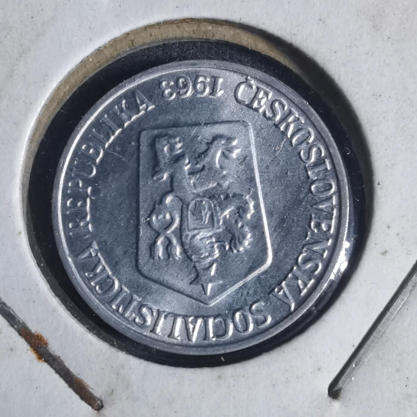 沼泽如烟--第933场 捷克斯洛伐克1963年1赫勒