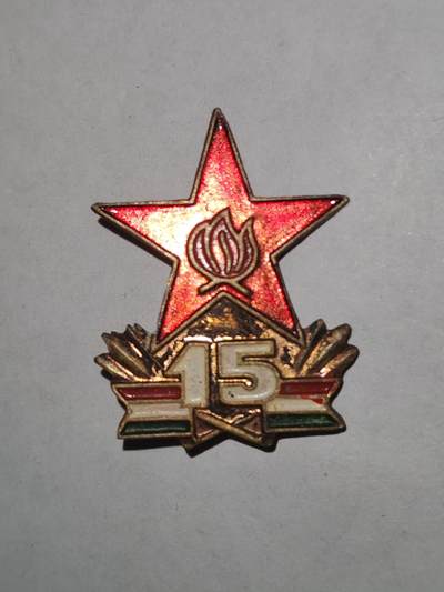 韵星假日拍卖第三十二期 -- Rimey Holidays Auction 32 - 匈牙利人民共和国共青团荣誉成员15年证章 早期热珐琅